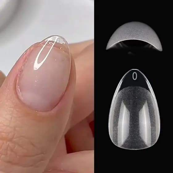 120pcs XXS Super Amêndoa Curta Capa Completa De Esculpida Dicas De Unhas Em Gel Macio Prensa Falsas Feitas À Medida Pa