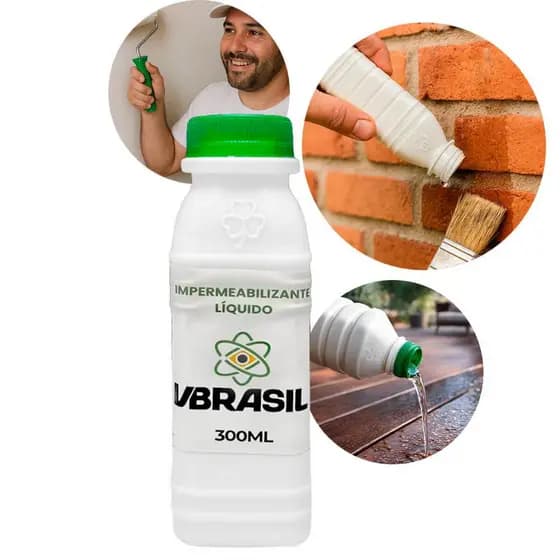 Impermeabilizante Líquido 300ml Pisos e Paredes