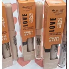 Corretivo Liquido Alta Cobertura FPS Matte Max Love