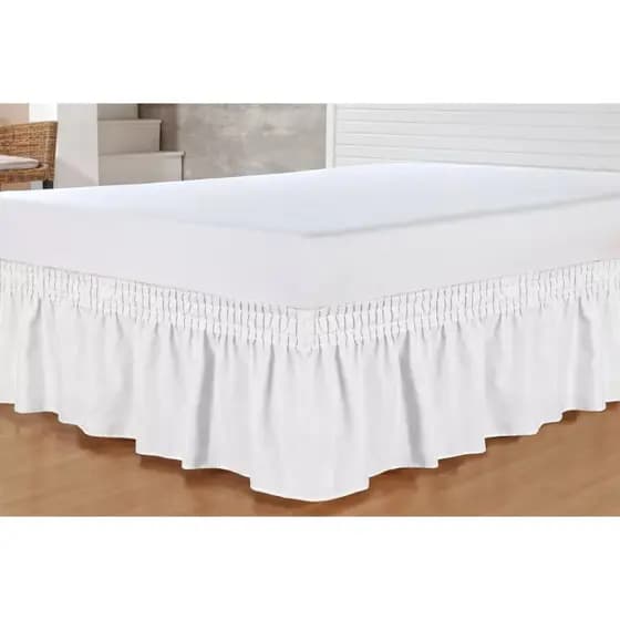 Saia Para Cama Box Tamanho Universal (Casal, Queen e King) Elasticada Top