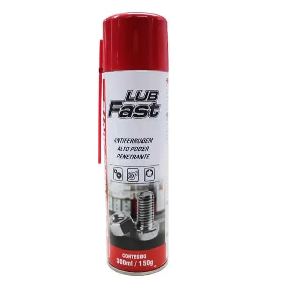 Desengripante Spray Lubrificante Multiuso 300ml Lub Fast