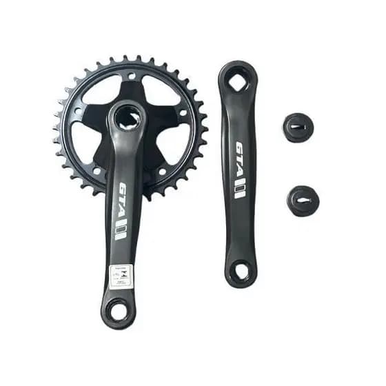 Pedivela Single 170mm Bike De Aço Coroa Fixa 34D Ponta Quadrada Gta