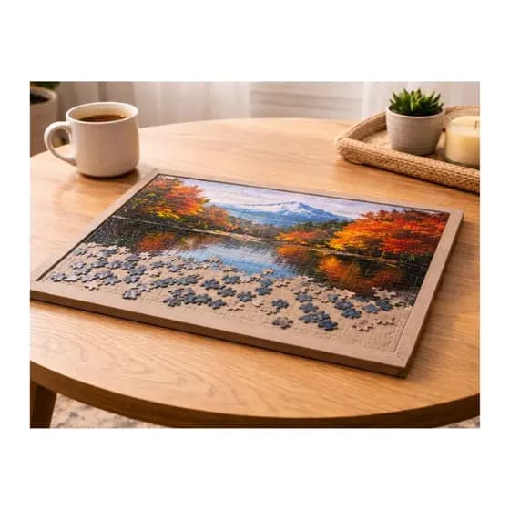 Base Montagem de Jogos Quebra-cabeça Puzzle 60x44