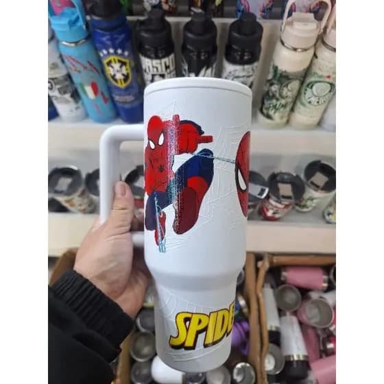 Copo térmico personalizado personagem 1.200ml