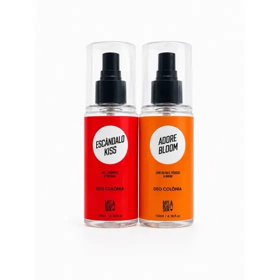 KIT 2 PERFUMES DEO COLÔNIA ALTA FIXAÇÃO 130ML ENVIO IMEDIATO PREMIUM LUXO