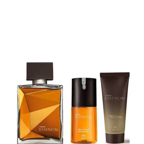 Presente Essencial Tradicional Masculino (3 itens)