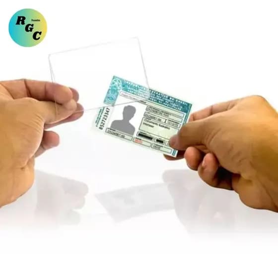 Porta CNH de Acrilíco Transparente