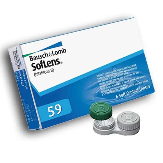 Lente De Contato Soflens 59 Bausch Lomb uso Mensal
