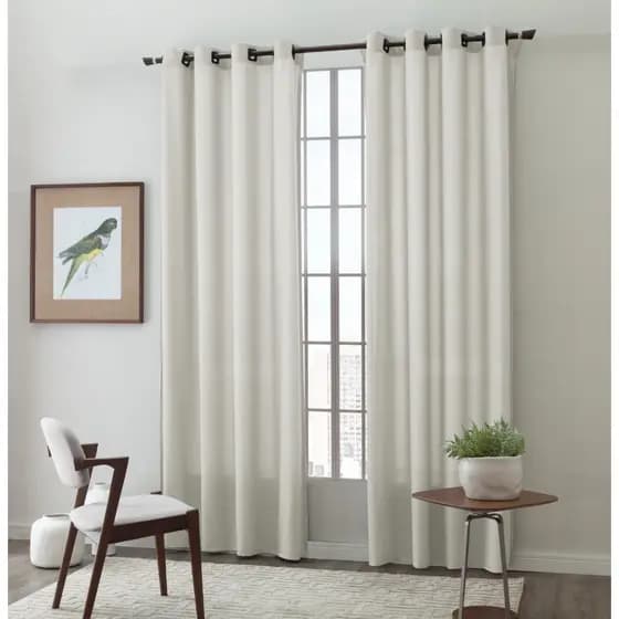 Cortina Oxford PALHA De Sala/quarto 3,00x2,50