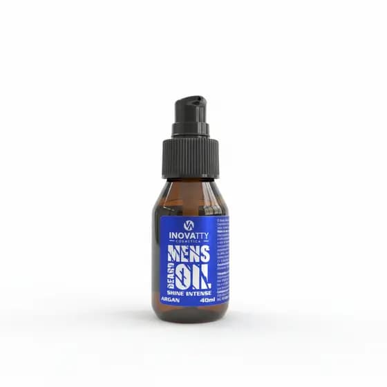 Óleo para Barba Inovatty Beard Oil 40ml — Hidratação, Anti-frizz, Reparador de Pontas