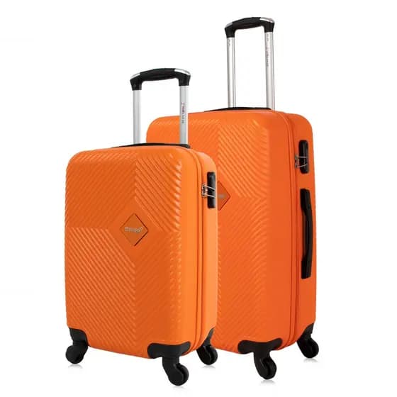 Kit de malas de viagem P/M Zug Swiss Move Laranja
