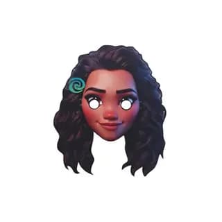 Máscara Infantil Realista Moana