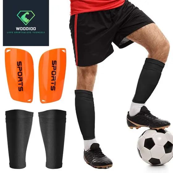 Kit Caneleira Adulto E Infantil Porta Caneleira Suporte Para Caneleira para Futebol