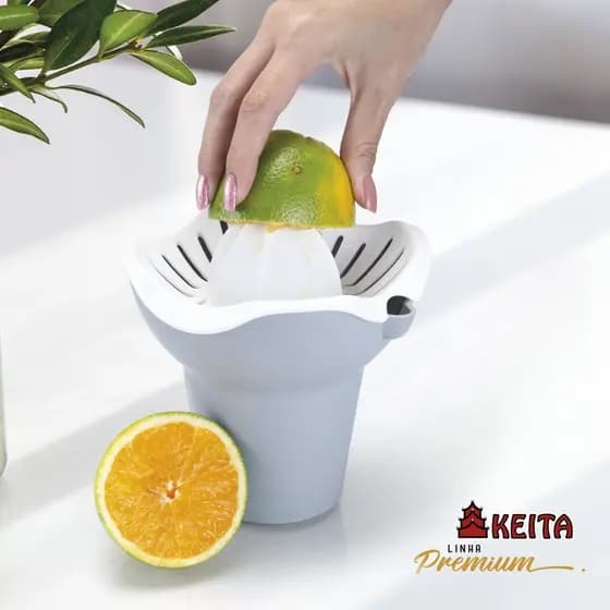 Espremedor De Frutas Manual Fácil e Prático Espremedor De Laranja Limão 500ml