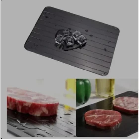 Tábua Mágica Descongela Rápido Alimentos e Carnes Grandes Premium.