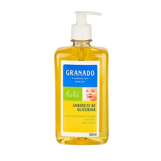 Sabonete Liquido Granado Bebê Glicerina Tradicional 500ml