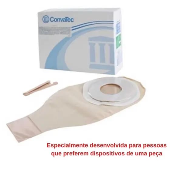 Bolsa de Colostomia com 10 unidades cor translúcido