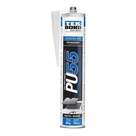 Cola Parabrisas Pu55 Tekbond Silicone Aderencia 405g 310ml