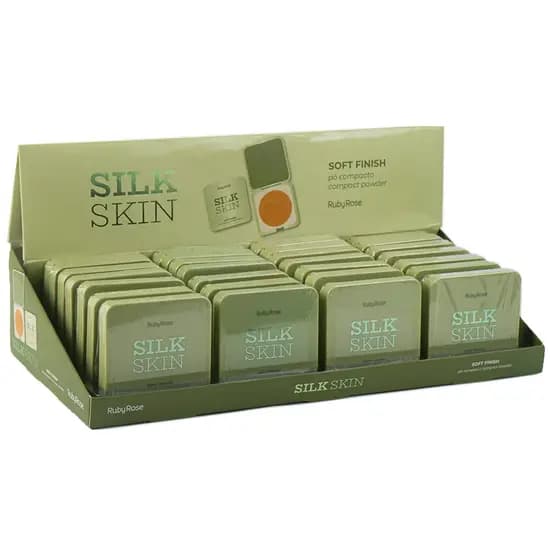 Pó compacto Silk Skin soft finish RUBY ROSE