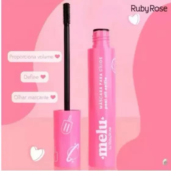 Máscara para Cílios Peel Off Melu kit 3 unidades - Ruby Rose
