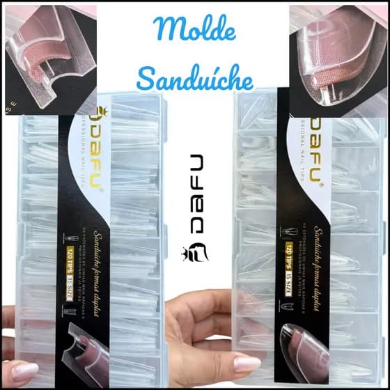 Molde Sandwich Dafu Bailarina 15 Tamanhos 120 pçs