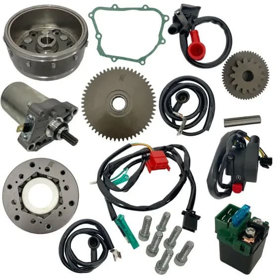 Kit Sistema Partida Elétrica Completo Honda Pop 110i 2016 Até 2023