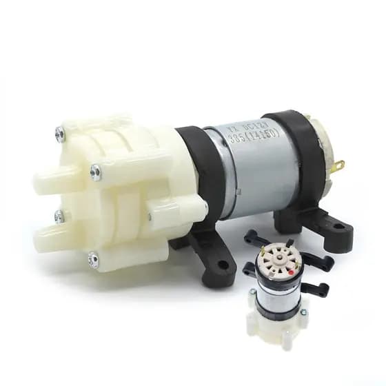 Mini Bomba De Água Ar Vácuo 6v a 12v - Rs-385 Pulverização