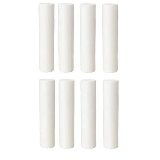 8 Refis para Filtro de água 10 X 2,5 Entrada Caixa Dágua