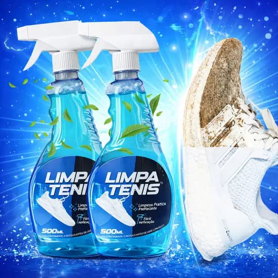 Limpeza Instantânea: Spray Limpa Tênis Sem Precisar de Água