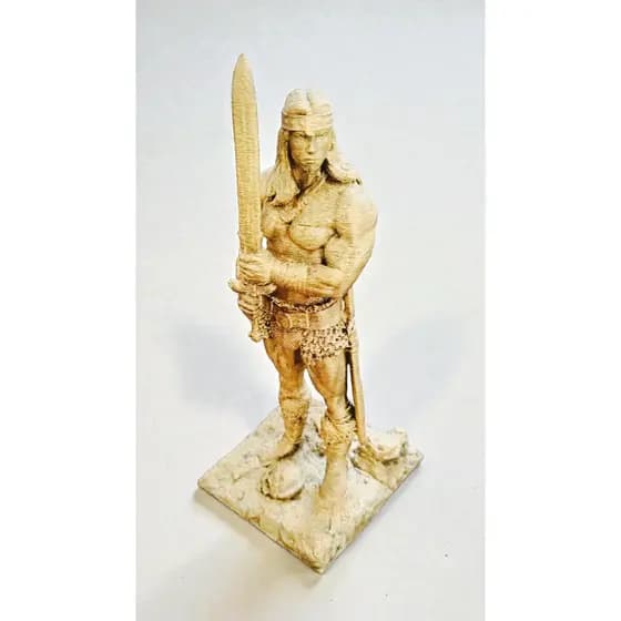 Estatueta Conan o Bárbaro – (Arnold Schwarzenegger) Estatueta Decorativa. 15cm