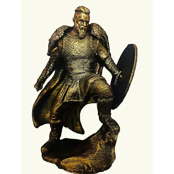Estatueta Guerreiro Viking Ragnar Lothbrok.Decoração Decorativo. Lançamento !!!