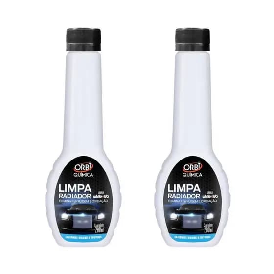 Limpa Radiador Orbi 200ml 2 Unidades- Elimina Ferrugem e Oxidação