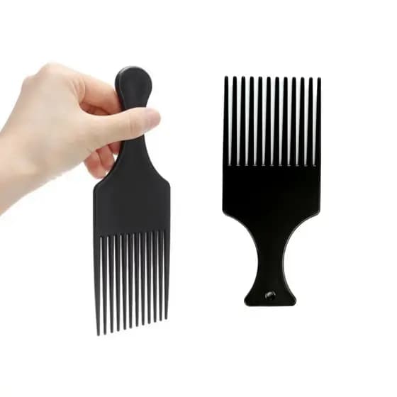 Kit C/ 2 Pentes Garfo Para Cabelo Black