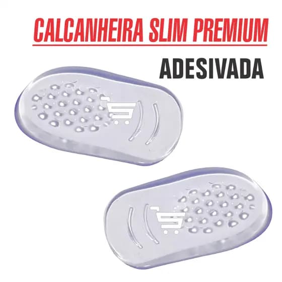 CALCANHEIRA SLIM ADESIVADA