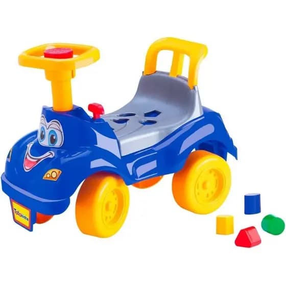 TOTOKINHA TOTOCA CLASSICA ANDADOR QUADRICICLO AZUL INFANTIL CARDOSO