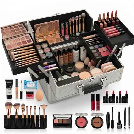 Kit Maleta De Maquiagem Profissional Lançamento