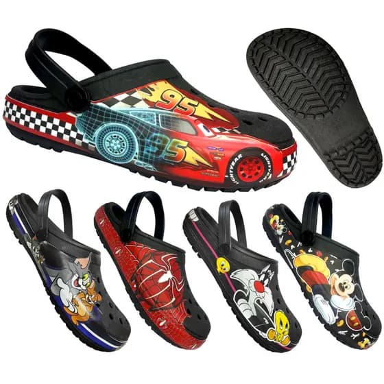 Babuche Adulto Chinelo Papete Sandália Cachorro Carro Astronauta Anime Super Leve e Confortável