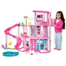 Casa Barbie Dreamhouse Pool Party Doll House - Mattel Hmx10
