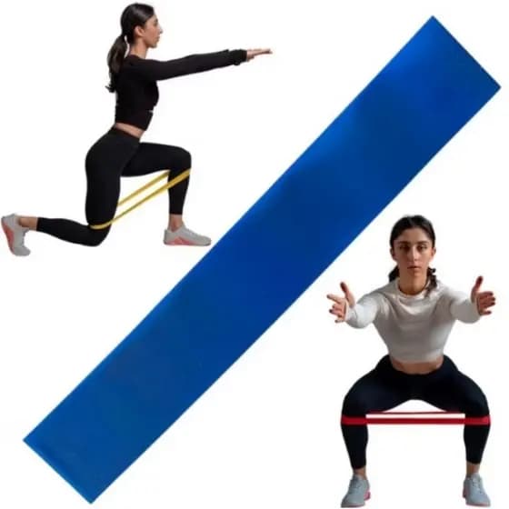 Faixa Elastica Mini Band Yoga Pilates Academia Tensão Leve