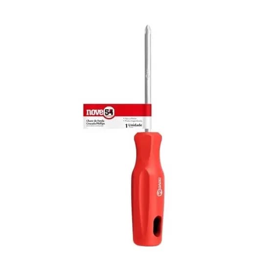 Chave phillips 3/16x5'' n.1 aço carbono Nove54