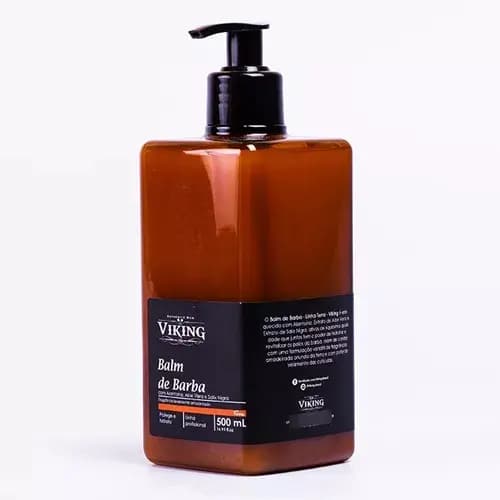 Balm De Barba Viking - Terra - 500ml - Linha Profissional