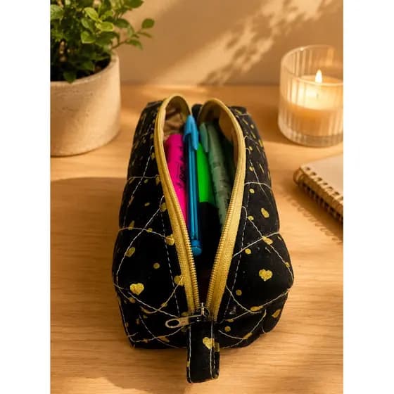 Estojo Escolar Porta Lápis Feminino