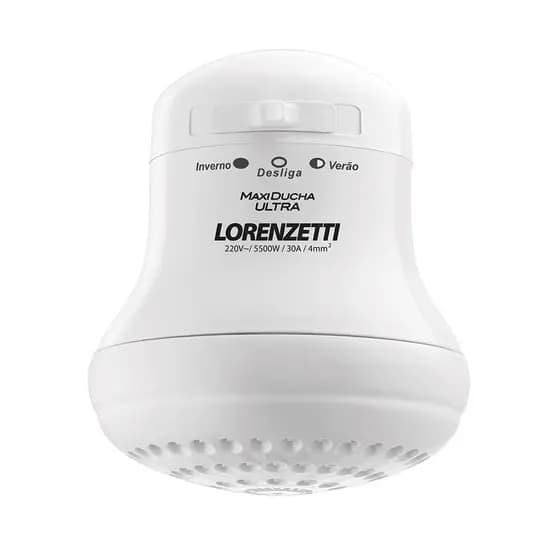 Chuveiro eletrico ducha lorenzetti maxi ducha ultra 5500w 220v