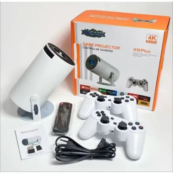 Projetor 4k Portátil Gamer Android Full Hd Video Game Home Theater