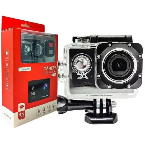 Câmera Filmadora Tomate 4k Full Hd modelo Mt-1090 Wifi com Controle