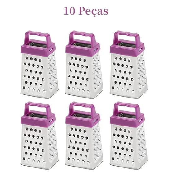 10 Peças Ralador Para Queijos E Legumes Descascador De Legumes Para Cozinha Promoção