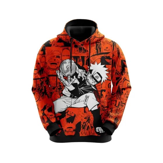 Blusa De Moletom Full Naruto Uzumaki Anime Pronta Entrega