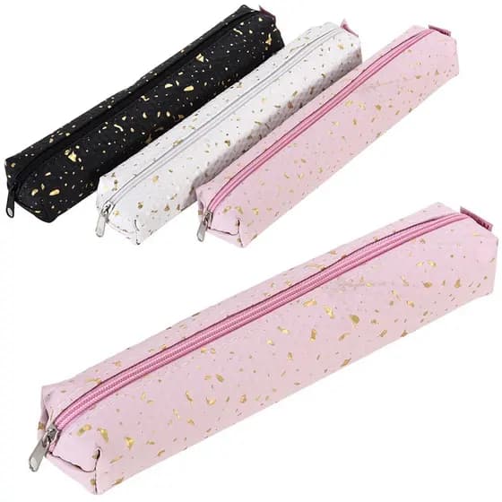 Estojo escolar juvenil feminino winth retangular colors 20x3,5x3cm - WINCY