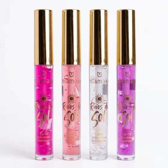 Lip Oil Raios de Sol Mia Make(queima de estoque)