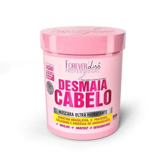 Máscara Capilar Forever Liss Desmaia Cabelo 950g